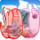 Foldable Mesh Laundry Hamper 2-Pack 5