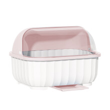 Potrochi expandable over-sink dish drying rack with cutlery