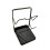 Kitchen Pot Cover Rack with Spatula Storage and Cutting 2