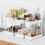 Under Sink Organizer Shelf White 3 Pack 2 Tier 4