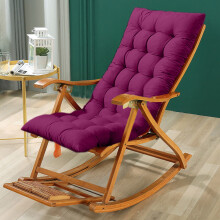 Outdoor waterproof high-back chair cushion purple 15.7 x