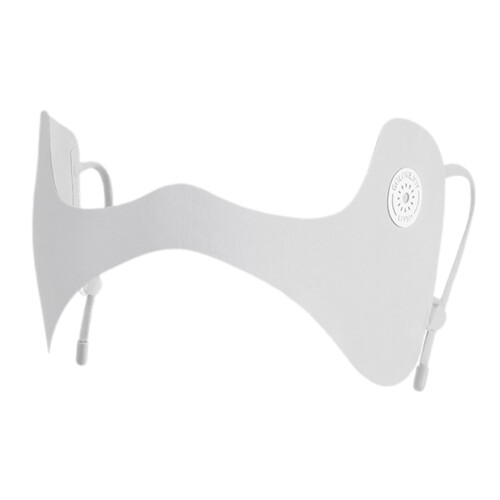 Sun Protection Face Mask with Eye Corner Coverage Light Gray 1