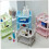 Rectangular Plastic Storage Rack 3-Tier Pink 4