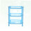 Rectangular Plastic Storage Rack 3-Tier Pink 7