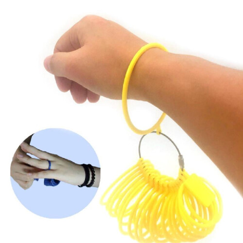 Bangle Sizer Bracelet Wrist Measurement Tool Plastic 1 Piece 1