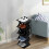 Corner Shoe Rack Black Plastic Ventilated Organizer 5