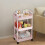 Rolling Cart Multi-Purpose Storage Organizer with Wheels 1
