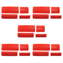 20PCS Wood Graining Tool Set Rubber Wood Graining Pattern Wall Paint Painting Tool for Wall Painting Decoration DIY