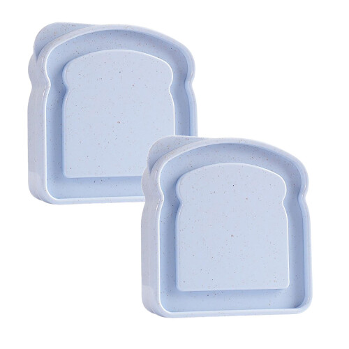 Sandwich Containers Reusable Plastic 4 2 1 Pcs