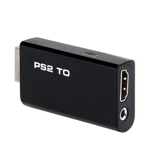 PS2 to HDMI Adapter Cable with RCA AV Audio Video Support 1