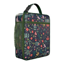 Floral Waterproof Meal Tote Thermal Insulated 1 Pack