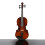 Natural 1/4 Acoustic Violin Set with Case + Bow + Rosin For Student 4