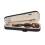 Natural 1/4 Acoustic Violin Set with Case + Bow + Rosin For Student 9