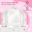 Kids Vanity Table and Chair Set ,Mirror and Stool 8
