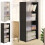 Portable Closet Wardrobe Dust-Proof Clothes Storage Rack 7