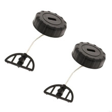 2pcs Replacement Fuels Petrol Oil Caps Suitable for MS180 MS170 MS018 MS017 Chainsaws Design
