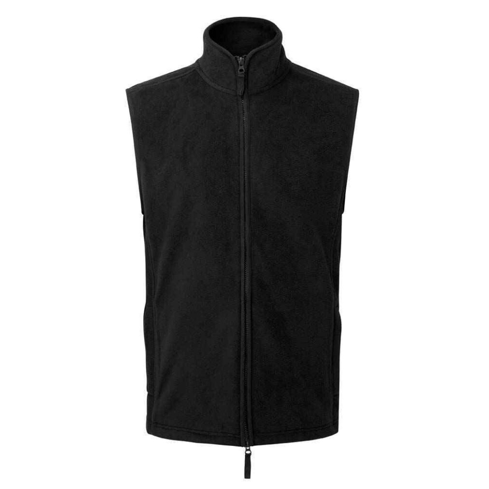 Premier (Xxl, Black) Mens Artisan Fleece Gilet
