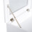 Dressing Table with Flip-up Mirror,2 Drawers 7