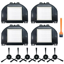 Vacuum Hepa Filters Side Brush for  RV2310/RV2310AE Washable Robot Replacement Part