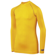 (LY-XLY, Yellow) Rhino Childrens Boys Long Sleeve Thermal Underwear Base Layer Vest Top