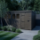 12x8 Pent Composite Shed Tanalised (Single Door, With Windows) 3