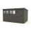 12x8 Pent Composite Shed Tanalised (Single Door, With Windows) 2