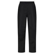 (S/R, Black) Regatta Mens Linton Overtrousers (Waterproof, Windproof and Breathable)