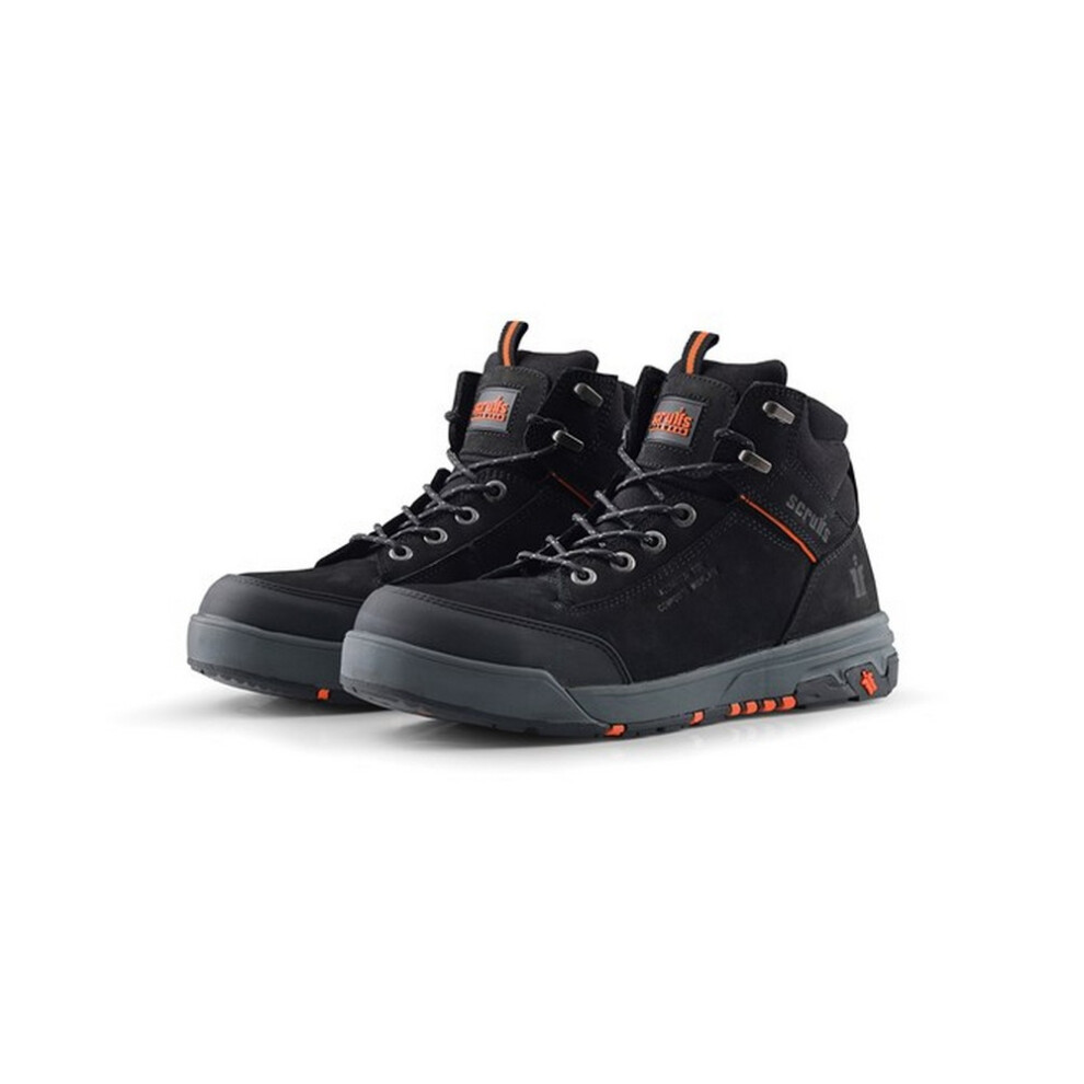 Scruffs (11 Uk, Black) Mens Switchback 3 Leather Safety Shoes