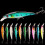 Plastic Minnow Lure Fishing Bait 2 Pack 2
