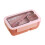 Leak-Proof Bento Box 850ml Microwave-Safe with Divider and 1