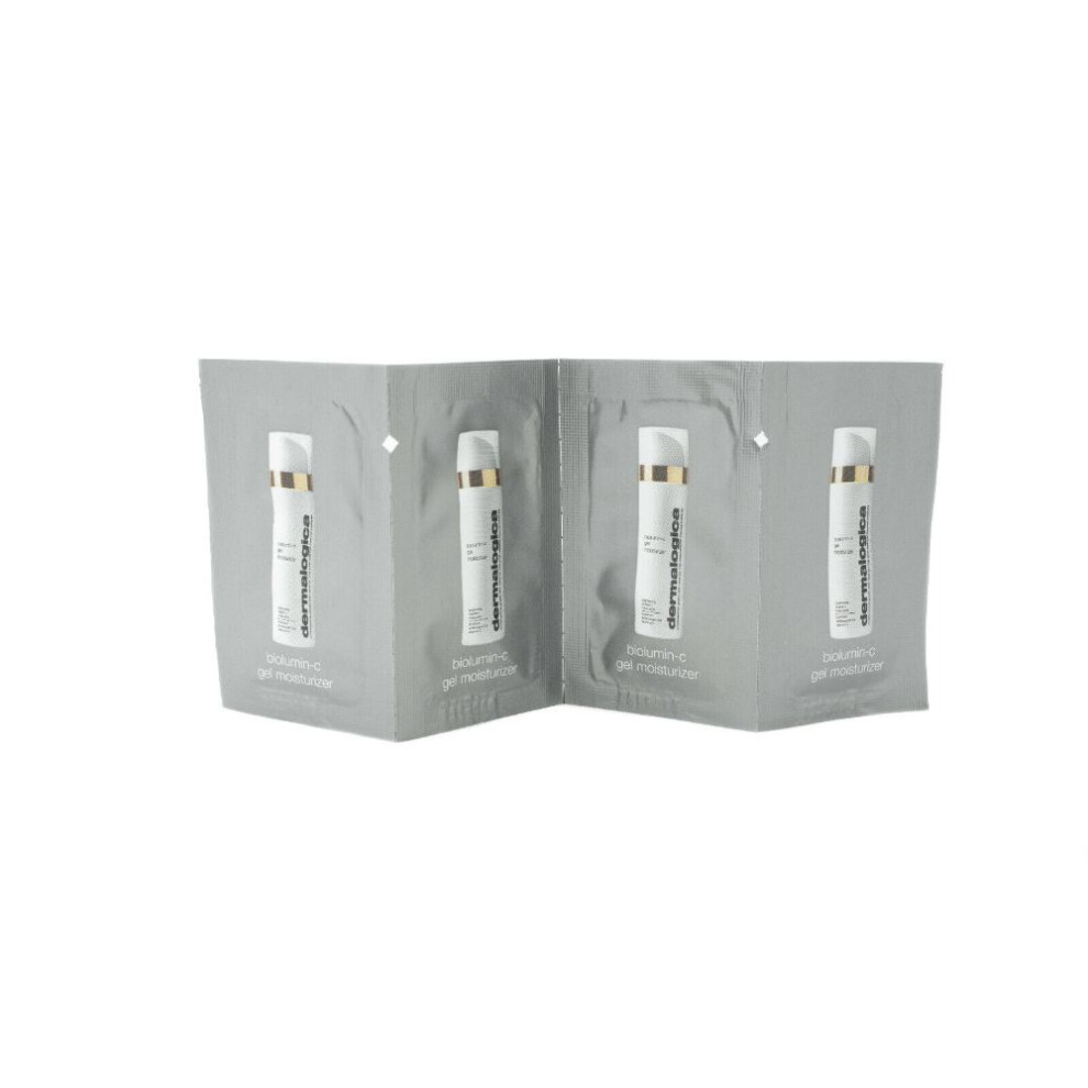 Dermalogica Set Biolumin-C Glycolic Acid Moisturizing Gel For Face 4 Pcs *Sample