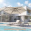 3 meter cantilever parasol – 360 draaibaar, beige 6
