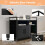 Cat Litter Box Enclosure Cabinet With Storage, Scratcher 2