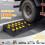 Oprithellingen, set van 2, 5-6 inch hoogte, rubber 7