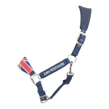 (Pony, Navy) Whitaker Union Jack Padded Horse Headcollar