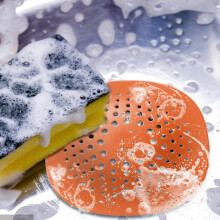 Sink and Shower Drain Filter Screen Anti-Clog Hair Catcher