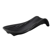 Black Silicone Utensil Rest Tray – Thickened