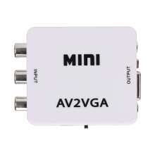 AV to VGA Converter Adapter 480P PAL NTSC