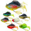 Pre-Rigged Jig Head Soft Lures with Paddle Tail 6 pcs 1