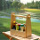 Camping Box Wooden Crate with Handle for Condiments and Gear 1