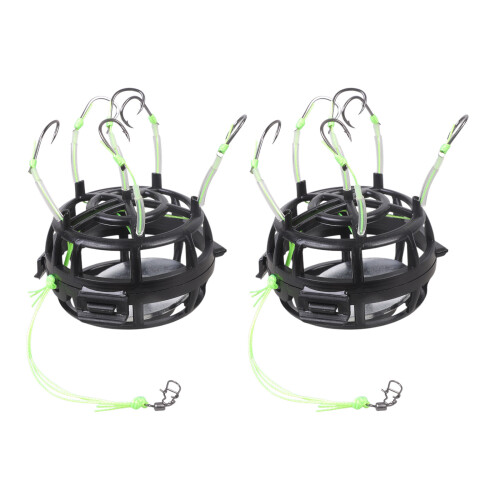 Anti-bottom fishing rig set with 6 hooks 2