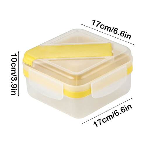 Microwave-Safe Leak-Proof Bento Box for Office Meals 2