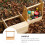 Camping Box Wooden Crate with Handle for Condiments and Gear 5