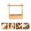 Camping Box Wooden Crate with Handle for Condiments and Gear 6
