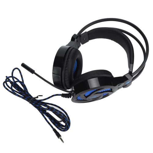 SY855MV wired gaming headset with noise cancellation and 1