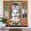 Easter Door Cover Bunny Eggs Print 180x90cm 6