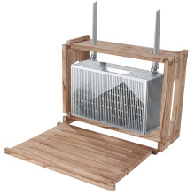 Wooden WiFi Router Storage Box with Ventilation