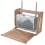 Wooden WiFi Router Storage Box with Ventilation 1