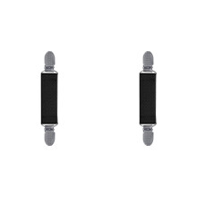 Adjustable Mitten Clips Black 2 Pack
