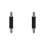 Adjustable Mitten Clips Black 2 Pack 1